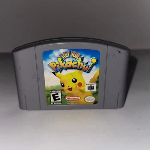 Hey You, Pikachu (Nintendo 64 N64) Authentic Game Cartridge Tested Works!