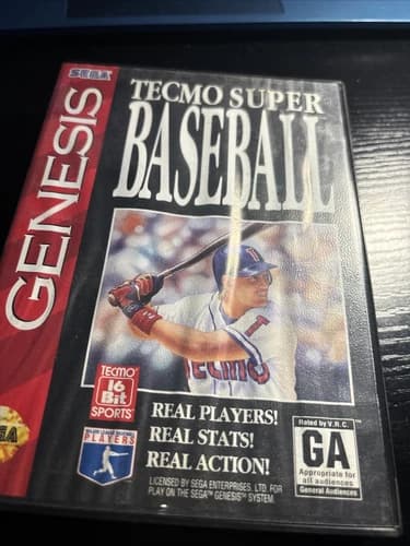 Tecmo Super Baseball (Sega Genesis, 1994)