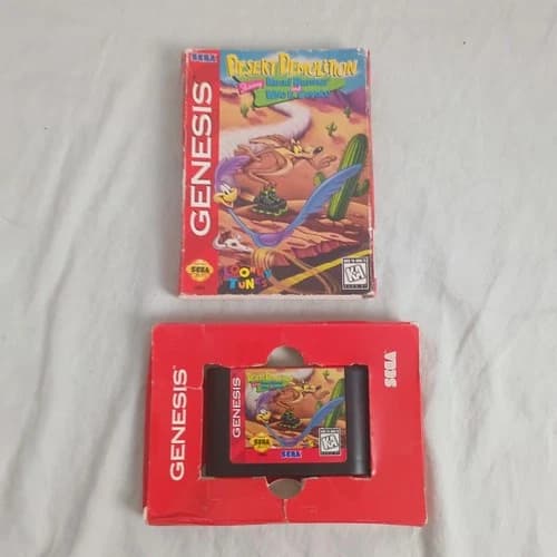 Desert Demolition Starring Road Runner and Wile E. Coyote (Sega Genesis, 1994)