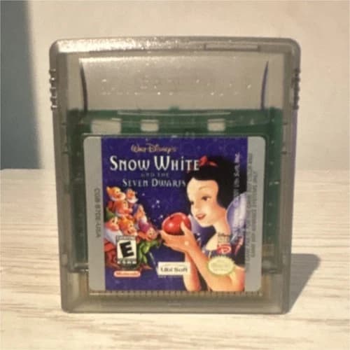 Disney Snow White and the Seven Dwarfs Nintendo Game Boy Color E