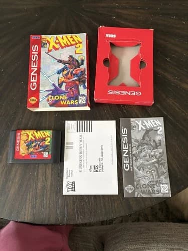 Sega Genesis Game X-Men 2 CIB Complete In Box