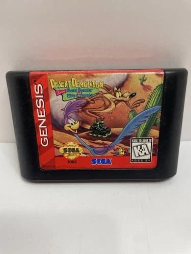 Desert Demolition Starring Road Runner and Wile E. Coyote (Sega Genesis, 1994)