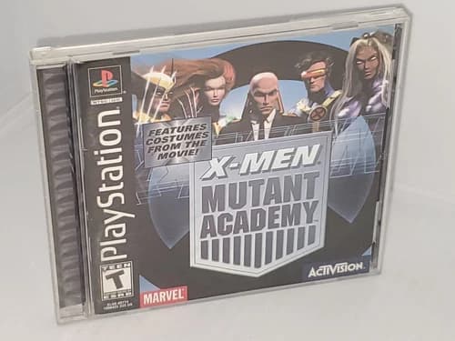 X-Men: Mutant Academy (Sony PlayStation 1, 2003) PS1 Complet CIB Tested