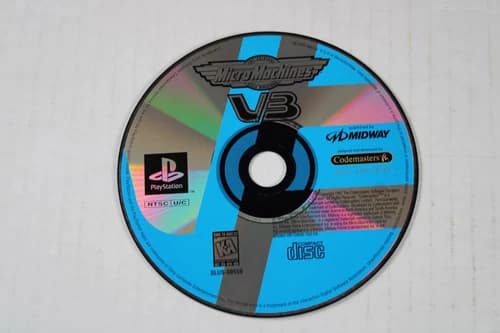 Micro Machines V3 (Sony PlayStation 1, 1997, PS1) authentic, game disk only