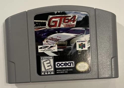 GT 64 Championship Edition Nintendo 64 N64 Authentic Cartridge Game WORKS! NICE!