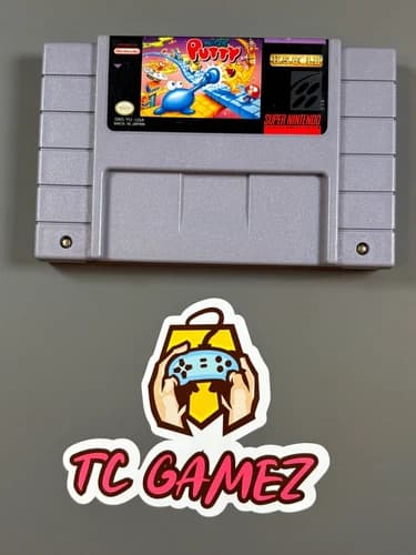 Super Putty Super Nintendo SNES Authentic Original