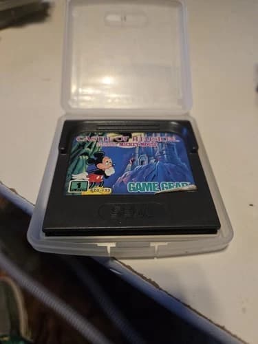 Castle Of Illusion Starring Mickey Mouse Sega Game Gear GG Cart Authentic Tested