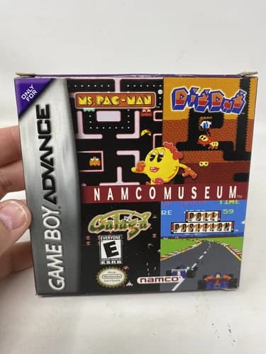 Namco Museum (Nintendo Game Boy Advance, 2001) GBA CIB Complete Authentic
