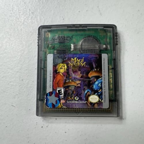 Magi-Nation (Nintendo Game Boy Color GBC) Tested - Authentic
