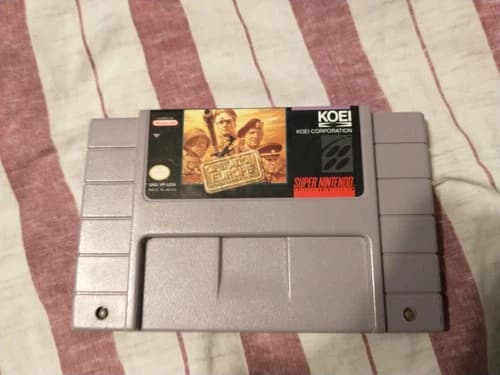 Operation Europe: Path to Victory 1939-45 (Super Nintendo Entertainment System,