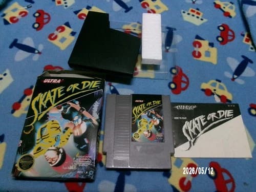 #982 Skate or Die 1 (Nintendo NES) Complete in Box CIB