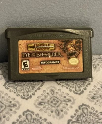 Dungeons & Dragons: Eye of the Beholder (Nintendo Game Boy Advance, 2002)