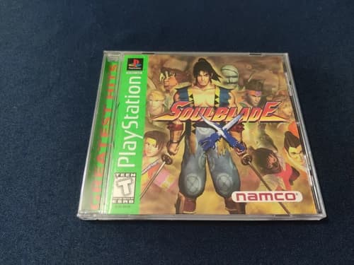 Soul Blade (Sony PlayStation 1, 1996) PS1