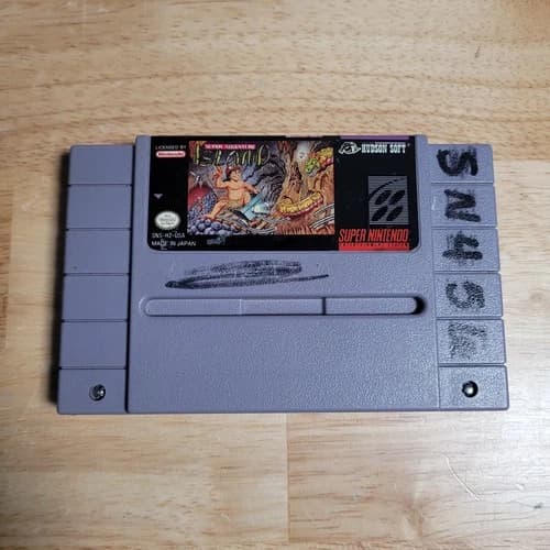 Super Adventure Island SNES Super Nintendo Entertainment System, 1992 - Tested