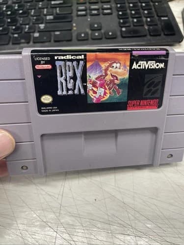 Radical Rex SNES (Super Nintendo, 1994) Cartridge Only | Authentic & Tested