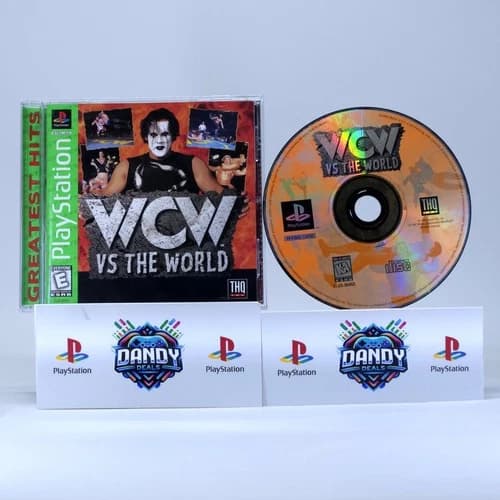WCW vs. the World PS1 CIB W/ Manual - PlayStation