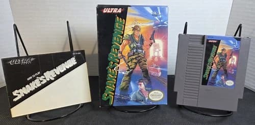 Snake's Revenge (Nintendo NES) w/Manual, Box | Metal Gear |