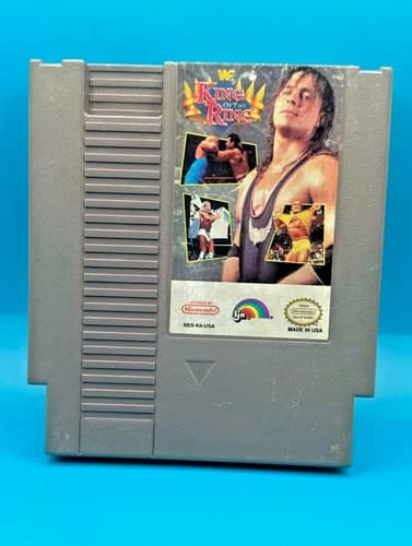 WWF King of the Ring Nintendo NES Cartridge Only Tested Working