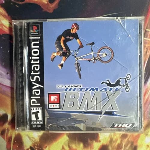 MTV Sports T.J. Lavin’s Ultimate BMX - PS1 - PlayStation - Complete