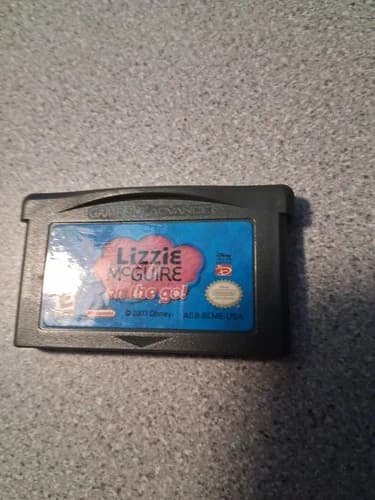 Lizzie McGuire On the Go (Nintendo Game Boy Advance, 2003) GBA Game Only