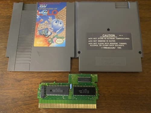 Adventures of Lolo (Nintendo Entertainment System, 1989) (NES-026)