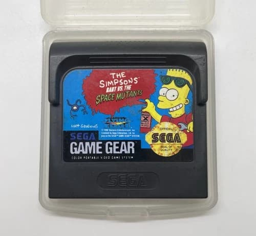 Simpsons: Bart vs. The Space Mutants (Sega Game Gear, 1992) CART ONLY