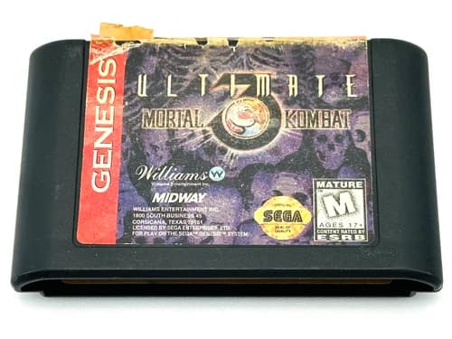 Ultimate Mortal Kombat 3 (Sega Genesis, 1996) #5