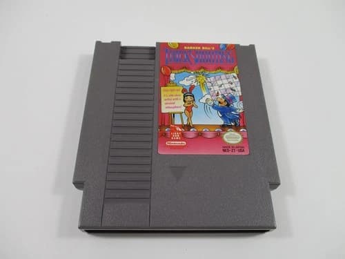 BARKER BILL'S TRICK SHOOTING Nintendo NES Game Cartridge Authentic!