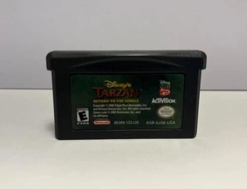 Disney's Tarzan Return to the Jungle Nintendo Game Boy Advance GameBoy GBA