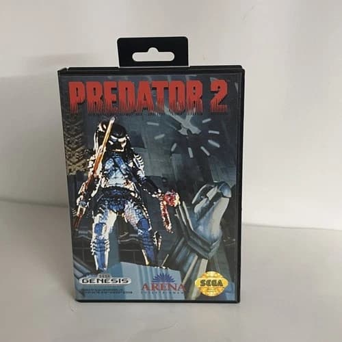 Predator 2 Sega Genesis CIB Tested Authentic