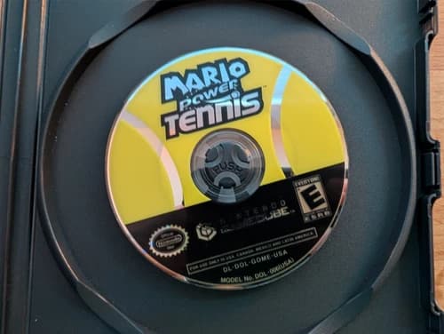 Mario Power Tennis (Nintendo GameCube, 2004) Disc Only - Tested - Authentic