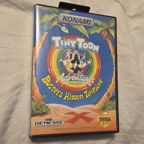 Tiny Toon Adventures Buster's Hidden Treasure Sega Genesis Konami
