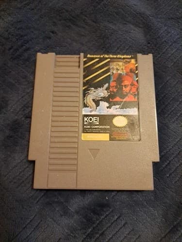 Romance of the Three Kingdoms (Nintendo NES) Cartridge Only Tested Working