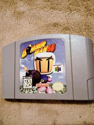 Bomberman 64 Nintendo 64 N64 1997 Tested Authentic! Working