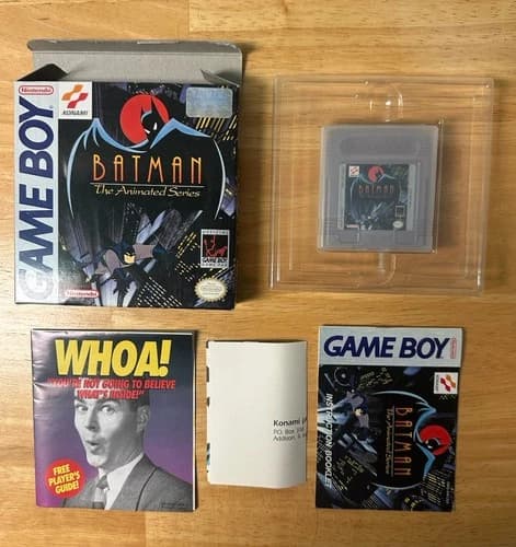 Batman: The Animated Series (Nintendo Game Boy) Complete CIB Authentic Excellent