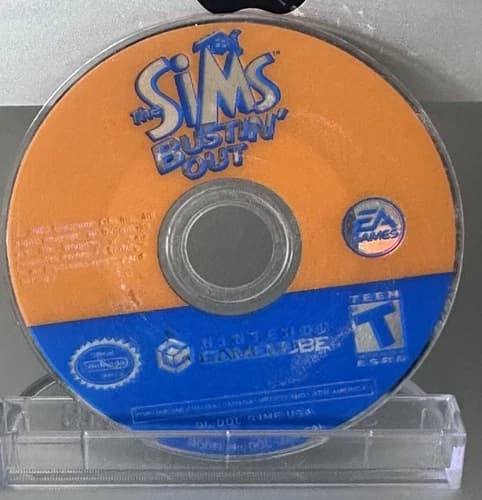 Nintendo GameCube The Sims Bustin Out, Disc Only; FREE SHIP US