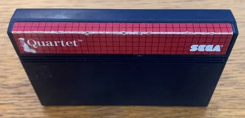 Quartet (Sega Master System, 1987) Authentic Cartridge Only- Tested Working!