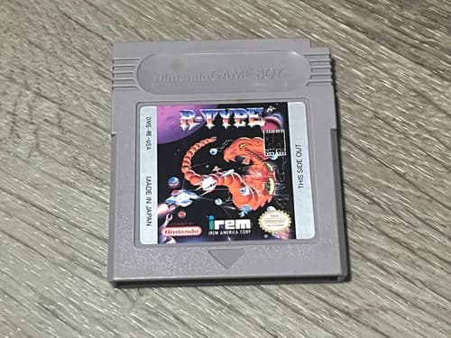 R-Type Nintendo Game Boy Cleaned & Tested Authentic