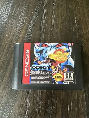 Sega Genesis Game Only The Adventures Of Mighty Max