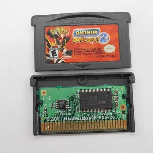 Digimon Battle Spirit 2 Game Boy Advance Cartridge Authentic Tested!!