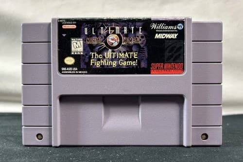 Ultimate Mortal Kombat 3 (Super Nintendo, SNES) Cartridge Only - Tested