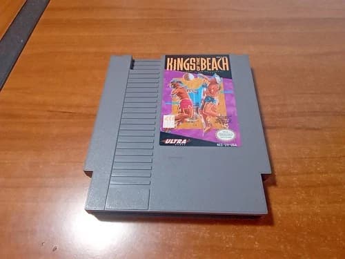 Kings of the Beach (Nintendo Entertainment System NES, 1990) *TESTED*