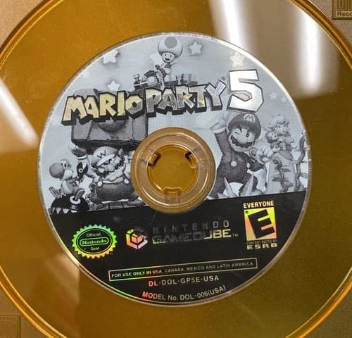 Mario Party 5 (GameCube, 2003) DISC ONLY - Tested