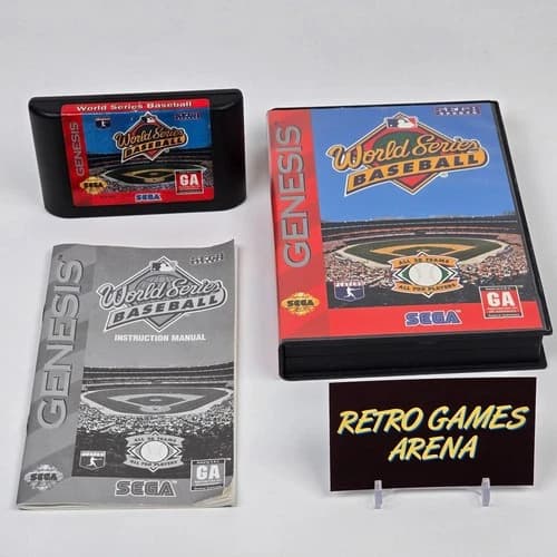 World Series Baseball (Sega Genesis) CIB COMPLETE