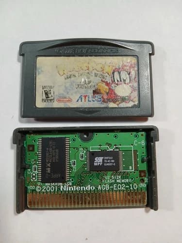 Nintendo Game Boy Advance Robopon 2 Ring Version Game Cartridge