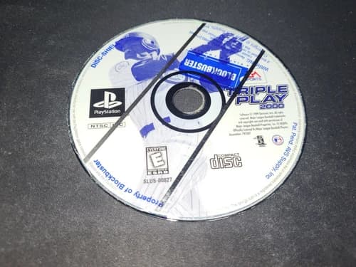 Triple Play 2000 Baseball EA SPORTS Sony Playstation 1 PS1 EX condition*
