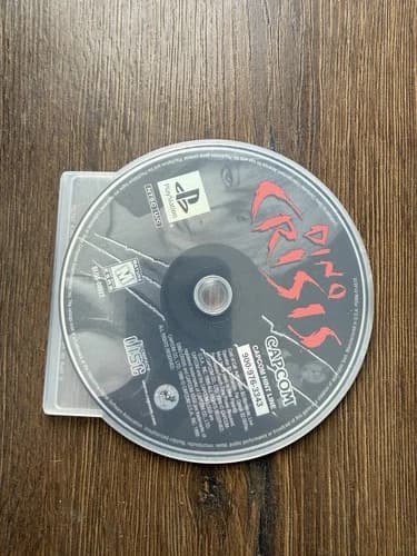 Dino Crisis Sony PlayStation 1 PS1 1999 Game Disc Only Capcom