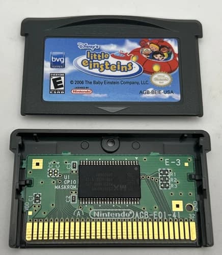 Disney's Little Einsteins Nintendo Game Boy Advance GBA Authentic Tested-Clean