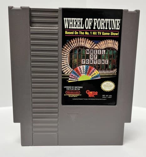 Wheel of Fortune (Nintendo | NES) Retro | Vintage Video Game - Tested