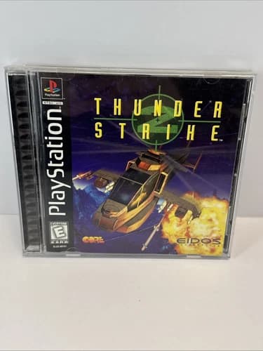 Thunderstrike 2 (Sony PlayStation 1, 1995) Complete CIB TESTED